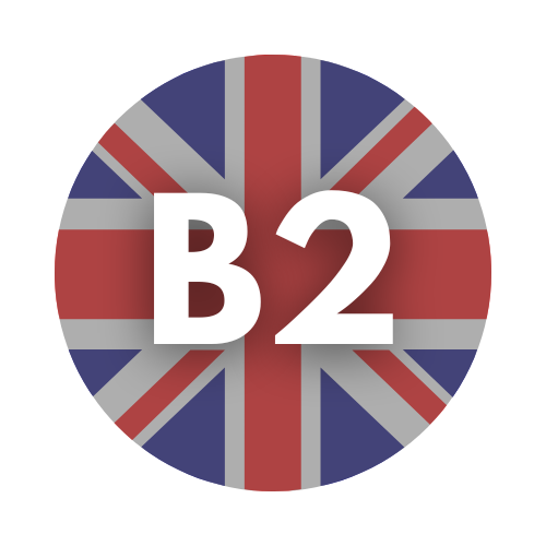 logo anglais B2