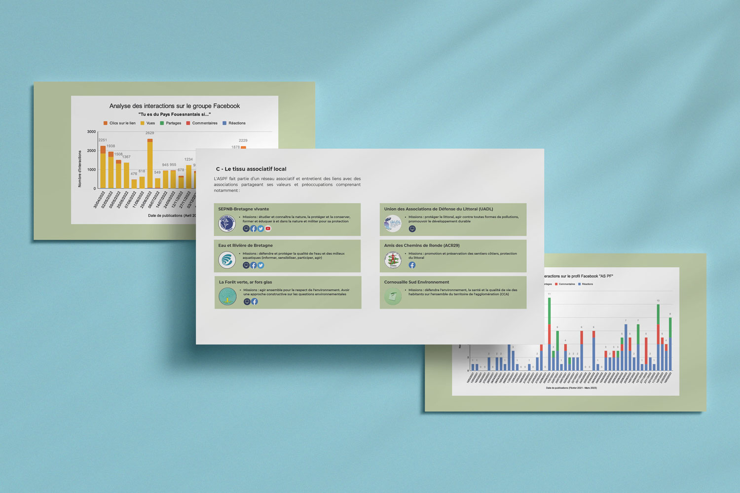 Visuel de présentation des résultats d'un mémoire de recherche